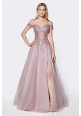 Off Shoulder Long Gown